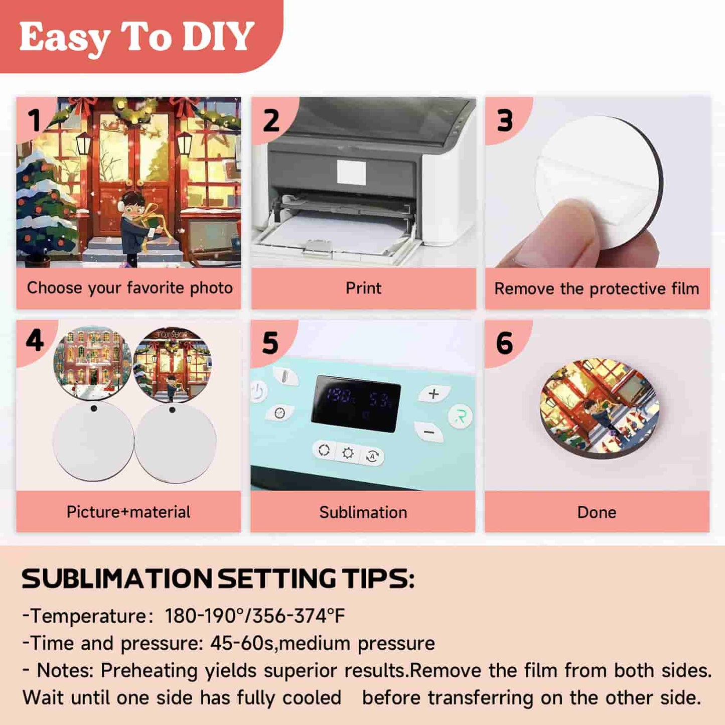 Sublimation Blanks Jewelry Kit