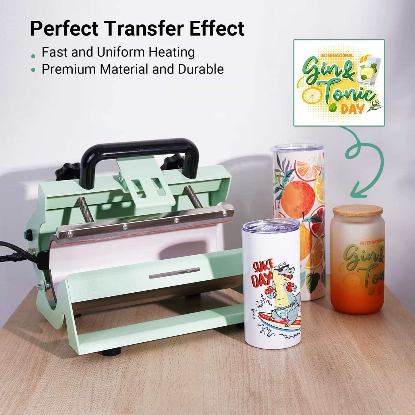 Tumbler Heat Press Machine for 11-30oz