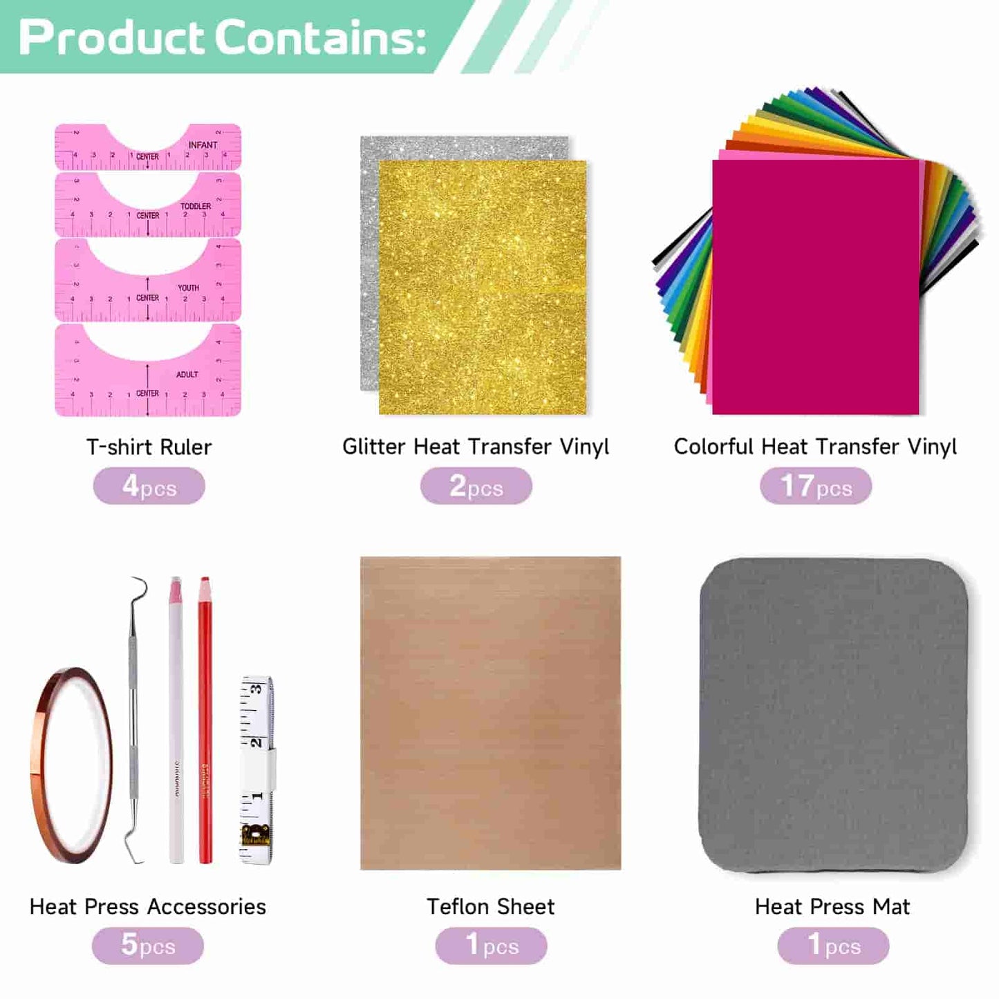 Accessories Bundle for Heat Press
