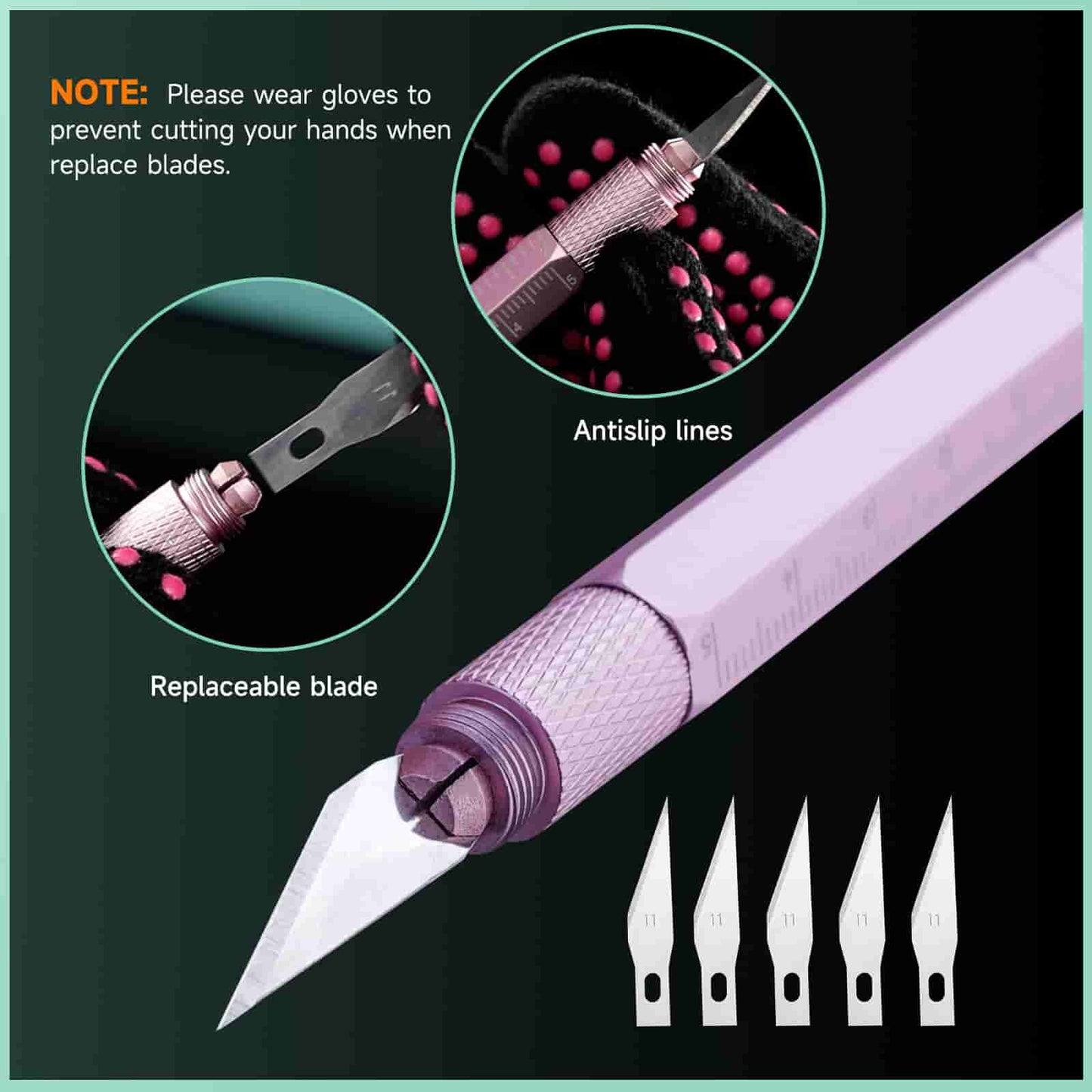 Weeding Tools with Light