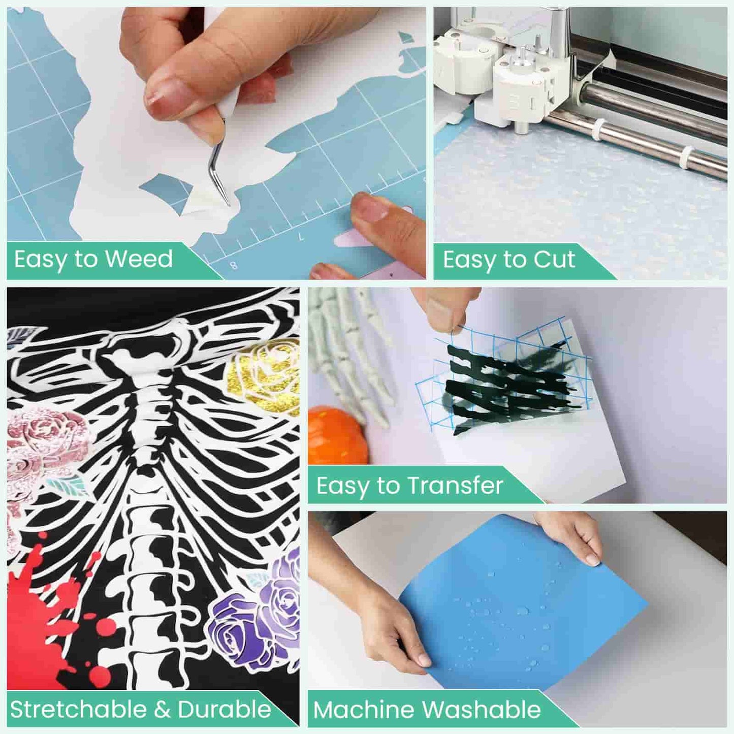 Heat Transfer Vinyl Kit